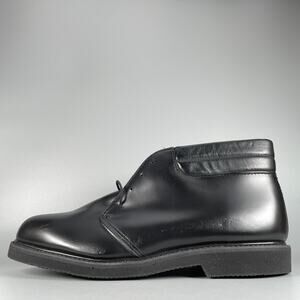 Bates Lites Men's Size 12 D Black Leather Chukka Ankle Boots Casual Lace Up EUC